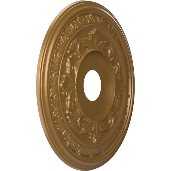 Baltimore PVC Ceiling Medallion (Fits Canopies Up To 7 3/4), 19OD X 3 1/2ID X 1P